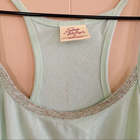 Vintage Steve & Barry’s | Beaded Detail Tank Top - Picture 4 of 8